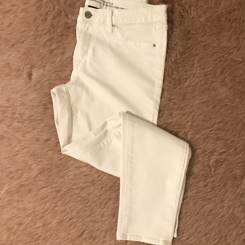 Massimo white denim pants